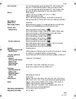 Preview for 109 page of Panasonic DMC LZ6 - Lumix Digital Camera Operating Instructions Manual