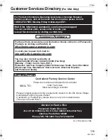 Preview for 115 page of Panasonic DMC LZ6 - Lumix Digital Camera Operating Instructions Manual