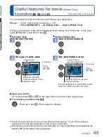 Preview for 45 page of Panasonic DMC-S1K Owner'S Manual