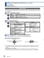 Предварительный просмотр 54 страницы Panasonic DMC-S1K Owner'S Manual