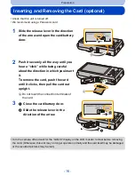 Preview for 16 page of Panasonic DMC-SZ3V Owner'S Manual