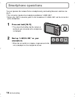 Preview for 14 page of Panasonic DMC-SZ5K Basic Owner'S Manual