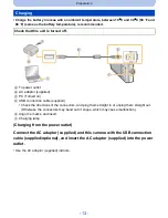 Предварительный просмотр 13 страницы Panasonic DMC-SZ5K Owner'S Manual