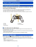 Предварительный просмотр 25 страницы Panasonic DMC-SZ5K Owner'S Manual