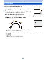 Предварительный просмотр 65 страницы Panasonic DMC-SZ5K Owner'S Manual