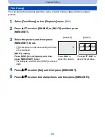 Предварительный просмотр 95 страницы Panasonic DMC-SZ5K Owner'S Manual