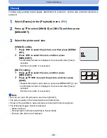 Предварительный просмотр 98 страницы Panasonic DMC-SZ5K Owner'S Manual