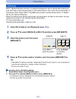 Предварительный просмотр 101 страницы Panasonic DMC-SZ5K Owner'S Manual