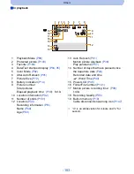 Предварительный просмотр 153 страницы Panasonic DMC-SZ5K Owner'S Manual