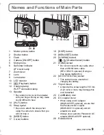 Preview for 9 page of Panasonic DMC-SZ9 Basic Owner'S Manual