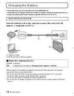 Preview for 10 page of Panasonic DMC-SZ9 Operating Instructions Manual