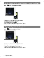 Preview for 16 page of Panasonic DMC-SZ9 Operating Instructions Manual