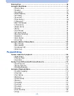 Предварительный просмотр 4 страницы Panasonic DMC-SZ9 Owner'S Manual