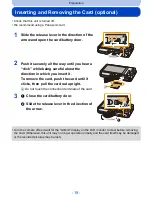 Предварительный просмотр 19 страницы Panasonic DMC-SZ9 Owner'S Manual