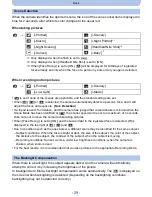 Предварительный просмотр 29 страницы Panasonic DMC-SZ9 Owner'S Manual