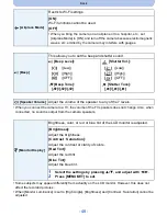 Предварительный просмотр 48 страницы Panasonic DMC-SZ9 Owner'S Manual