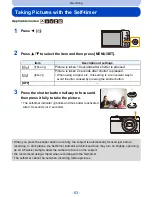 Предварительный просмотр 63 страницы Panasonic DMC-SZ9 Owner'S Manual