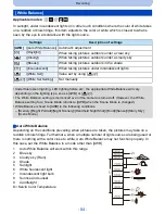 Предварительный просмотр 84 страницы Panasonic DMC-SZ9 Owner'S Manual