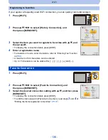 Предварительный просмотр 136 страницы Panasonic DMC-SZ9 Owner'S Manual