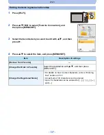 Предварительный просмотр 137 страницы Panasonic DMC-SZ9 Owner'S Manual
