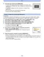 Предварительный просмотр 164 страницы Panasonic DMC-SZ9 Owner'S Manual