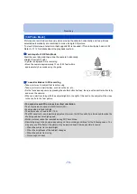 Preview for 79 page of Panasonic DMC-SZ9EB Operating Instructions Manual