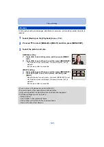 Preview for 120 page of Panasonic DMC-SZ9EB Operating Instructions Manual