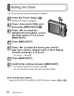 Preview for 24 page of Panasonic DMC-TS10R Basic Operating Instructions Manual