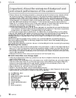 Предварительный просмотр 10 страницы Panasonic DMC-TS1D - Lumix Digital Camera Operating Instructions Manual