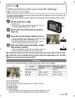 Предварительный просмотр 39 страницы Panasonic DMC-TS1D - Lumix Digital Camera Operating Instructions Manual