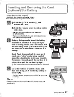 Preview for 17 page of Panasonic DMC-TS20A Basic Owner'S Manual