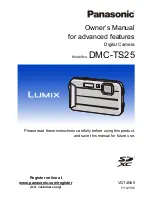 Panasonic DMC-TS25R Owner'S Manual preview