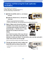 Preview for 20 page of Panasonic DMC-TS25R Owner'S Manual