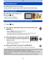 Preview for 39 page of Panasonic DMC-TS25R Owner'S Manual