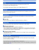 Preview for 76 page of Panasonic DMC-TS25R Owner'S Manual