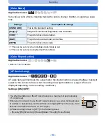 Preview for 95 page of Panasonic DMC-TS25R Owner'S Manual