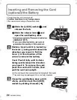 Предварительный просмотр 24 страницы Panasonic DMC-TS2A Basic Operating Instructions Manual