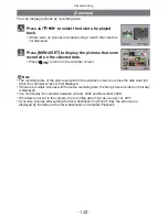 Preview for 122 page of Panasonic DMC-TS3A Owner'S Manual