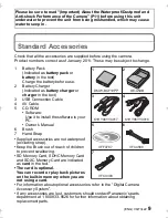 Предварительный просмотр 9 страницы Panasonic DMC-TS3D Basic Owner'S Manual