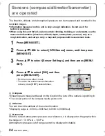 Preview for 24 page of Panasonic DMC-TS6 LUMIX Basic Owner'S Manual