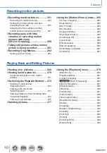 Preview for 10 page of Panasonic DMC-TZ100 Operating Instructions Manual