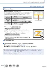 Preview for 154 page of Panasonic DMC-TZ100 Operating Instructions Manual