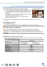 Preview for 211 page of Panasonic DMC-TZ100 Operating Instructions Manual