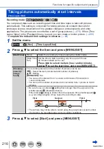 Preview for 216 page of Panasonic DMC-TZ100 Operating Instructions Manual