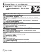 Preview for 18 page of Panasonic DMC-TZ101 Basic Operating Instructions Manual