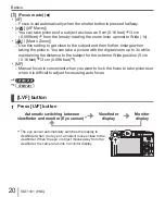 Preview for 20 page of Panasonic DMC-TZ101 Basic Operating Instructions Manual