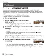 Preview for 28 page of Panasonic DMC-TZ101 Basic Operating Instructions Manual