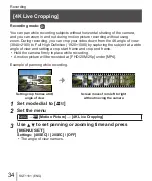 Preview for 34 page of Panasonic DMC-TZ101 Basic Operating Instructions Manual