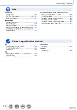 Предварительный просмотр 15 страницы Panasonic DMC-TZ110 Operating Instructions For Advanced Features