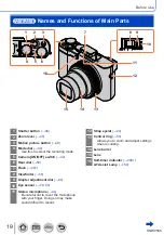 Предварительный просмотр 19 страницы Panasonic DMC-TZ110 Operating Instructions For Advanced Features